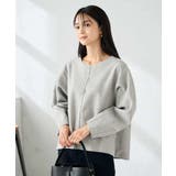 【洗える/ストレッチ 】ウールライクジャージプルオーバー | a.v.v【WOMEN】 | 詳細画像8 