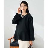 ツイードペプラムトップス | a.v.v【WOMEN】 | 詳細画像10