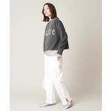 クロップド丈ロゴスウェット | a.v.v【WOMEN】 | 詳細画像12