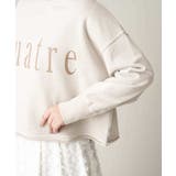 クロップド丈ロゴスウェット | a.v.v【WOMEN】 | 詳細画像18