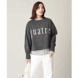 クロップド丈ロゴスウェット | a.v.v【WOMEN】 | 詳細画像8