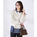 ラメ裏毛ドルマンスウェット | a.v.v【WOMEN】 | 詳細画像3 