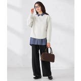 ラメ裏毛ドルマンスウェット | a.v.v【WOMEN】 | 詳細画像6 