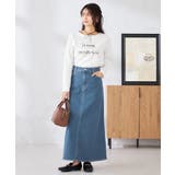 【コットン100%】ロゴアソートロンT | a.v.v【WOMEN】 | 詳細画像19 