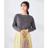 【コットン100%】ロゴアソートロンT | a.v.v【WOMEN】 | 詳細画像21 