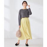 【コットン100%】ロゴアソートロンT | a.v.v【WOMEN】 | 詳細画像24 