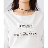 【コットン100%】ロゴアソートロンT | a.v.v【WOMEN】 | 詳細画像34 