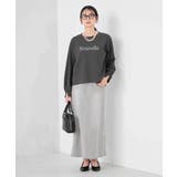 フロッキープリントプルオーバー | a.v.v【WOMEN】 | 詳細画像16 