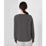 フロッキープリントプルオーバー | a.v.v【WOMEN】 | 詳細画像21 