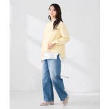 フロッキープリントプルオーバー | a.v.v【WOMEN】 | 詳細画像5 