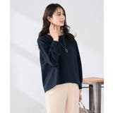 ZIP付きダンボールプルオーバー | a.v.v【WOMEN】 | 詳細画像8 