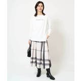 ハンドレター調ロゴ刺繍ロンT | a.v.v【WOMEN】 | 詳細画像10