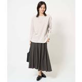 ハンドレター調ロゴ刺繍ロンT | a.v.v【WOMEN】 | 詳細画像5