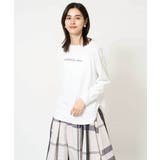 ハンドレター調ロゴ刺繍ロンT | a.v.v【WOMEN】 | 詳細画像8