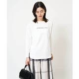 ハンドレター調ロゴ刺繍ロンT | a.v.v【WOMEN】 | 詳細画像9