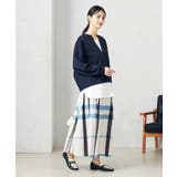 【セットアップ対応】スリットネックダンボールトップス | a.v.v【WOMEN】 | 詳細画像10 