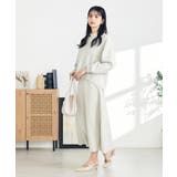 【セットアップ対応】スリットネックダンボールトップス | a.v.v【WOMEN】 | 詳細画像16 