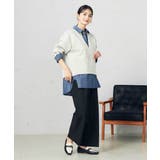 【セットアップ対応】スリットネックダンボールトップス | a.v.v【WOMEN】 | 詳細画像21 