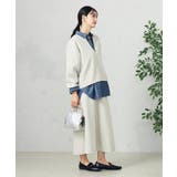 【セットアップ対応】スリットネックダンボールトップス | a.v.v【WOMEN】 | 詳細画像24 