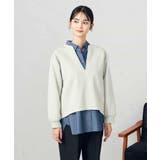 【セットアップ対応】スリットネックダンボールトップス | a.v.v【WOMEN】 | 詳細画像29 