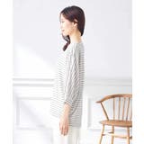 ボーダードルマントップス | a.v.v【WOMEN】 | 詳細画像22 