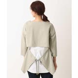 バックラップデザインカットソー[WEB限定サイズ] | a.v.v【WOMEN】 | 詳細画像10 