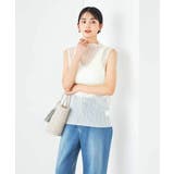 シアーウェーブハイネックカットソー | a.v.v【WOMEN】 | 詳細画像3 