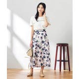 【コットン100％】ハンドレター調ロゴTシャツ | a.v.v【WOMEN】 | 詳細画像11 