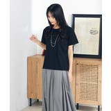 【コットン100％】ハンドレター調ロゴTシャツ | a.v.v【WOMEN】 | 詳細画像14 