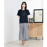 【コットン100％】ハンドレター調ロゴTシャツ | a.v.v【WOMEN】 | 詳細画像15 