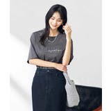 【コットン100%】クラシックロゴTシャツ | a.v.v【WOMEN】 | 詳細画像19 