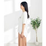 【コットン100%】クラシックロゴTシャツ | a.v.v【WOMEN】 | 詳細画像23 
