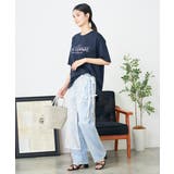 【コットン100%】クラシックロゴTシャツ | a.v.v【WOMEN】 | 詳細画像7 