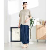 【10色展開/コットン100%】ロールアップハーフスリーブTシャツ | a.v.v【WOMEN】 | 詳細画像15