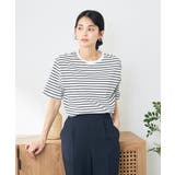 【10色展開/コットン100%】ロールアップハーフスリーブTシャツ | a.v.v【WOMEN】 | 詳細画像16