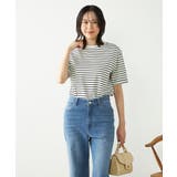 【10色展開/コットン100%】ロールアップハーフスリーブTシャツ | a.v.v【WOMEN】 | 詳細画像19