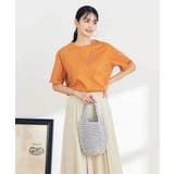 【10色展開/コットン100%】ロールアップハーフスリーブTシャツ | a.v.v【WOMEN】 | 詳細画像2