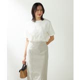 【10色展開/コットン100%】ロールアップハーフスリーブTシャツ | a.v.v【WOMEN】 | 詳細画像23
