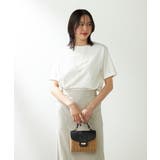 【10色展開/コットン100%】ロールアップハーフスリーブTシャツ | a.v.v【WOMEN】 | 詳細画像24