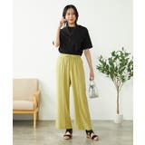 【10色展開/コットン100%】ロールアップハーフスリーブTシャツ | a.v.v【WOMEN】 | 詳細画像38
