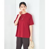 【10色展開/コットン100%】ロールアップハーフスリーブTシャツ | a.v.v【WOMEN】 | 詳細画像42