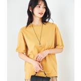 【10色展開/コットン100%】ロールアップハーフスリーブTシャツ | a.v.v【WOMEN】 | 詳細画像49