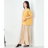 【10色展開/コットン100%】ロールアップハーフスリーブTシャツ | a.v.v【WOMEN】 | 詳細画像53
