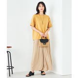 【10色展開/コットン100%】ロールアップハーフスリーブTシャツ | a.v.v【WOMEN】 | 詳細画像54
