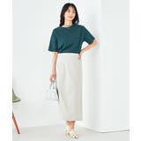 【10色展開/コットン100%】ロールアップハーフスリーブTシャツ | a.v.v【WOMEN】 | 詳細画像60