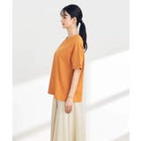 【10色展開/コットン100%】ロールアップハーフスリーブTシャツ | a.v.v【WOMEN】 | 詳細画像65