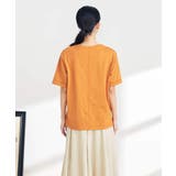 【10色展開/コットン100%】ロールアップハーフスリーブTシャツ | a.v.v【WOMEN】 | 詳細画像66