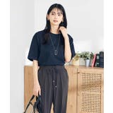 【UVカット 接触冷感 コットン100％】大人のロールアップハーフスリーブオーバ… | a.v.v【WOMEN】 | 詳細画像2 