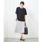 【接触冷感/UVカット】ギャザーネックフレアスリーブトップス | a.v.v【WOMEN】 | 詳細画像22 