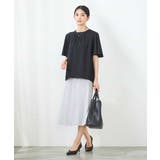 【接触冷感/UVカット】ギャザーネックフレアスリーブトップス | a.v.v【WOMEN】 | 詳細画像23 